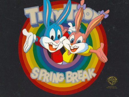 Tiny Toons Original Production Cel:  Buster Bunny and Babs Bunny Online