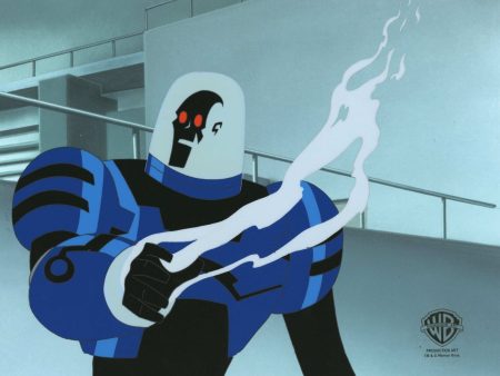 Batman Beyond Original Production Cel With Matching Drawing: Mr. Freeze For Cheap