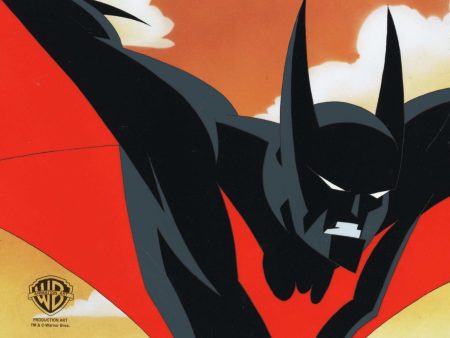 Batman Beyond Original Production Cel With Matching Drawing: Batman Discount