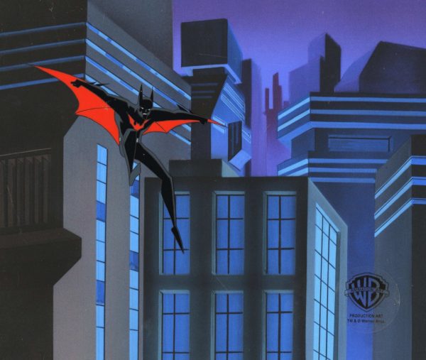 Batman Beyond Original Production Cel With Matching Drawing: Batman Discount