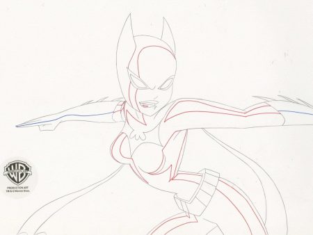 Batman, Mystery of the Batwoman Original Production Drawing:  Batwoman Fashion