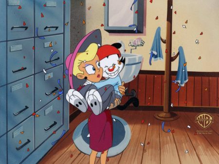 Animaniacs Original Production Cel: Nurse and Wakko For Sale