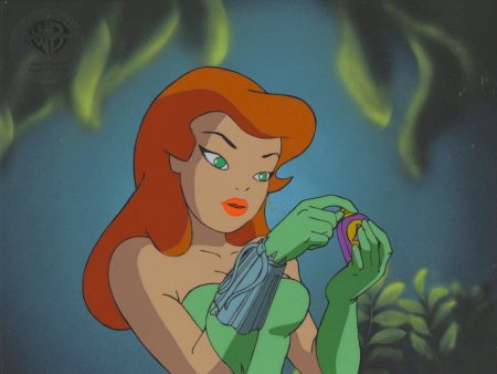 Batman The Animated Series Original Production Cel: Poison Ivy For Sale