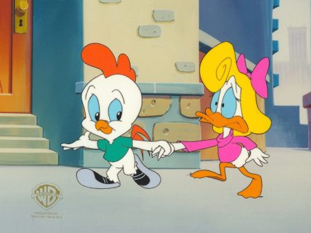 Tiny Toons Original Production Cel: Fowlmouth and Shirley the Loon Discount