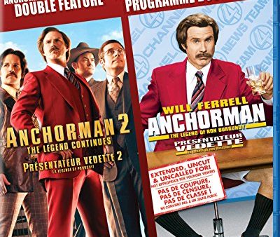 ANCHORMAN   ANCHORMAN 2 DOUBLE FEATURE [BLU-RAY] Sale