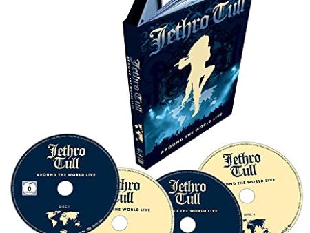 JETHRO TULL  - DVD-AROUND THE WORLD LIVE (4 DISCS) For Sale