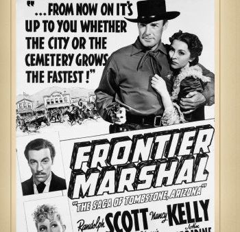 FRONTIER MARSHALL  - DVD-1939-CESAR ROMERO-FOX CINEMA ARCHIVE Online Hot Sale