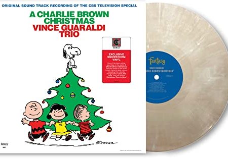 VINCE GUARALDI TRIO - CHARLIE BROWN CHRISTMAS (ORIGINAL SOUNDTRACK) -  SNOWSTORM  COLORED VINYL Cheap