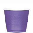 Purple Plastic Cups 9oz, 20pcs Hot on Sale