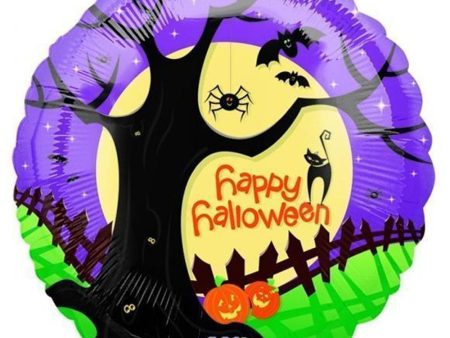 Spooky Halloween Foil Balloon 18in Sale