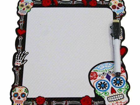 Day Of The Dead Die-Cut Dry Erase Board For Sale