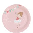 Little Dancer Paper Plates 9in, 8pcs Fashion