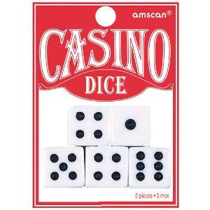 Playing Dice 5pcs Online now