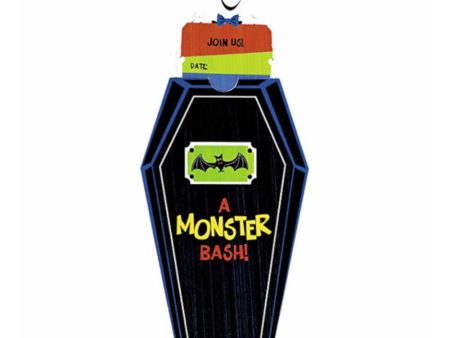 Monster Bash Novelty Invitations 8pcs Online Hot Sale