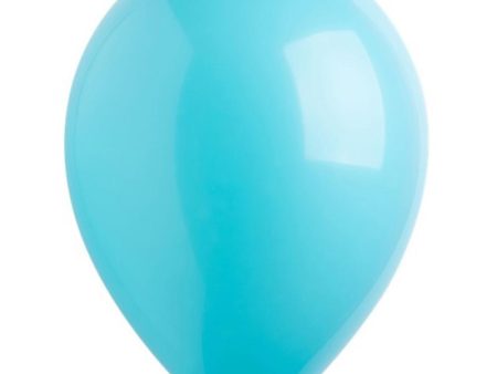 Caribbean Blue Fashion Latex Balloons 11in, 50pcs Hot on Sale