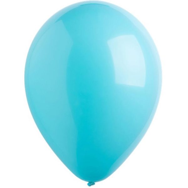 Caribbean Blue Fashion Latex Balloons 11in, 50pcs Hot on Sale