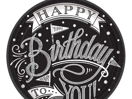 Hooray It s Your Birthday Paper Plates 10.5in, 18pcs Online