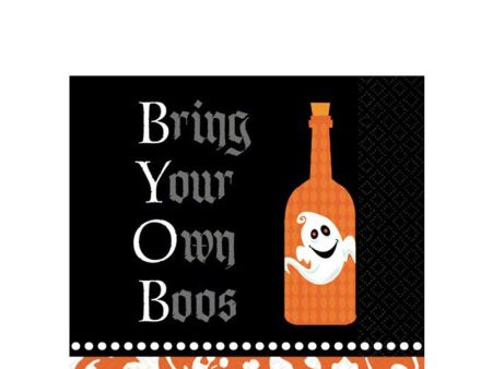 Bring Your Own Boos Beverage Tissues 36pcs Cheap