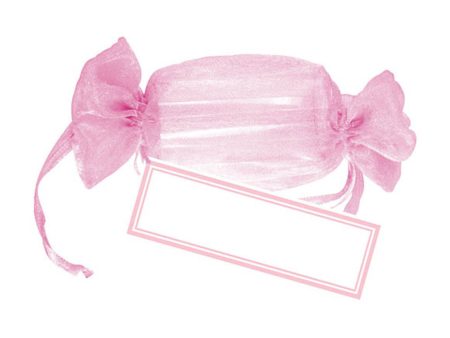 Drawstring Wrapper - Pink Sale