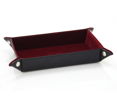 Die Hard Folding Rectangle Tray - Red Velvet For Discount