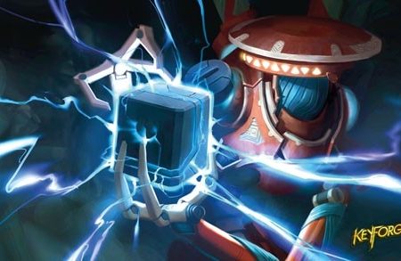 KeyForge: Call of The Archons - Positron Bolt Playmat For Discount