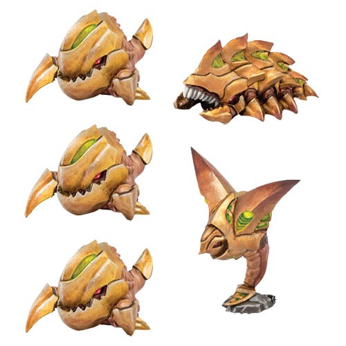 Monsterpocalypse Miniatures Game: Planet Eaters Unit - Chompers, Destructomite, & Explodohawk For Sale