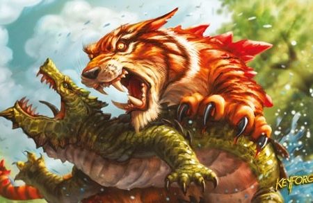 KeyForge: Call of The Archons - Mighty Tiger Playmat Online Sale