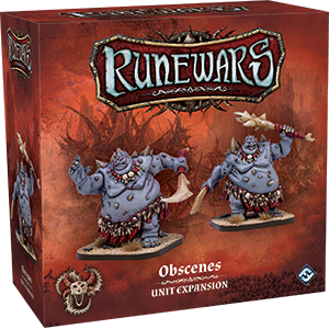 Runewars Miniatures Game: Obscenes - Unit Expansion on Sale