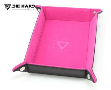 Die Hard Folding Rectangle Tray - Pink Velvet For Discount